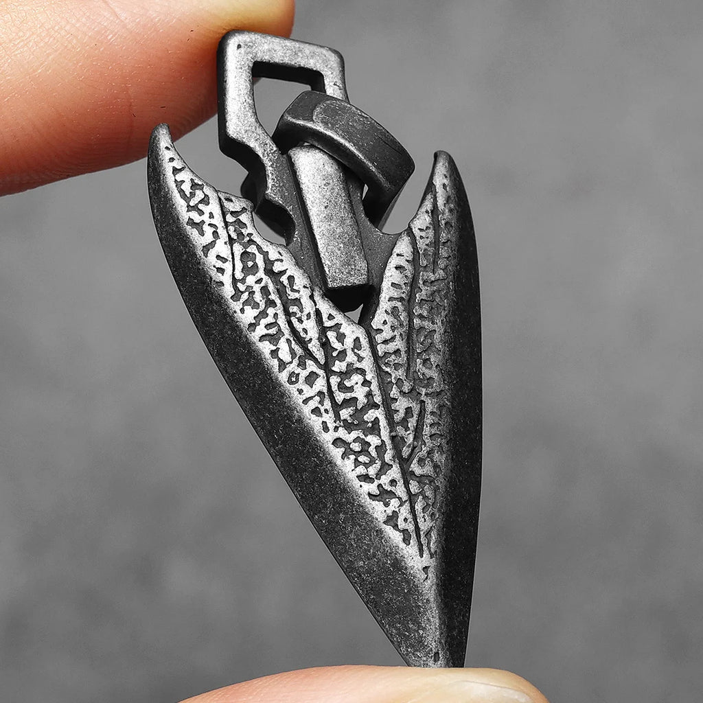 Viking Arrow Pendant Necklace — Stainless Steel