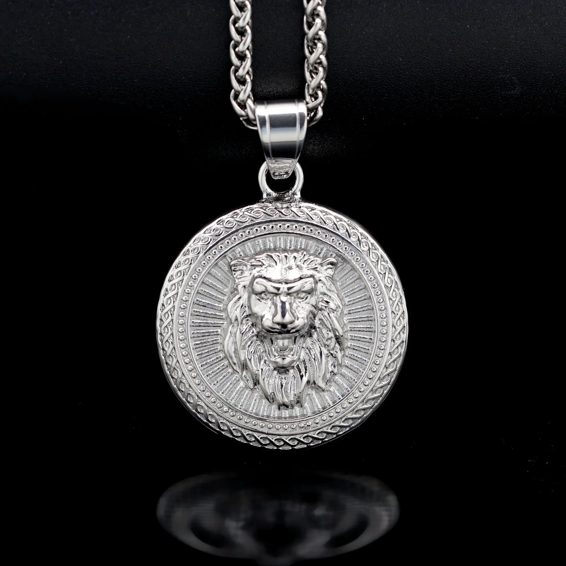 Men Women Hip Hop gold silver color LION Pendant Necklace Hiphop pendants Necklaces Fashion Jewelry Gifts