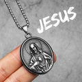 Jesus Avatar Pendant Necklace Stainless Steel