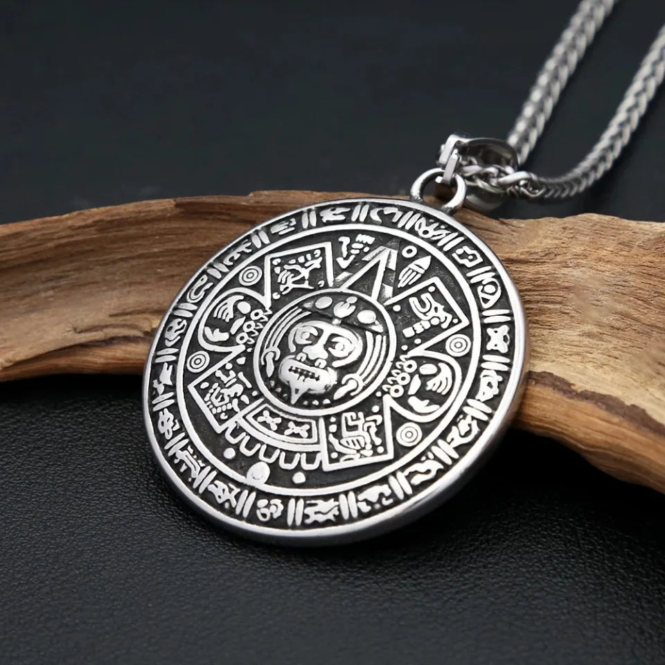 Statement Stainless Steel Pendant Necklace