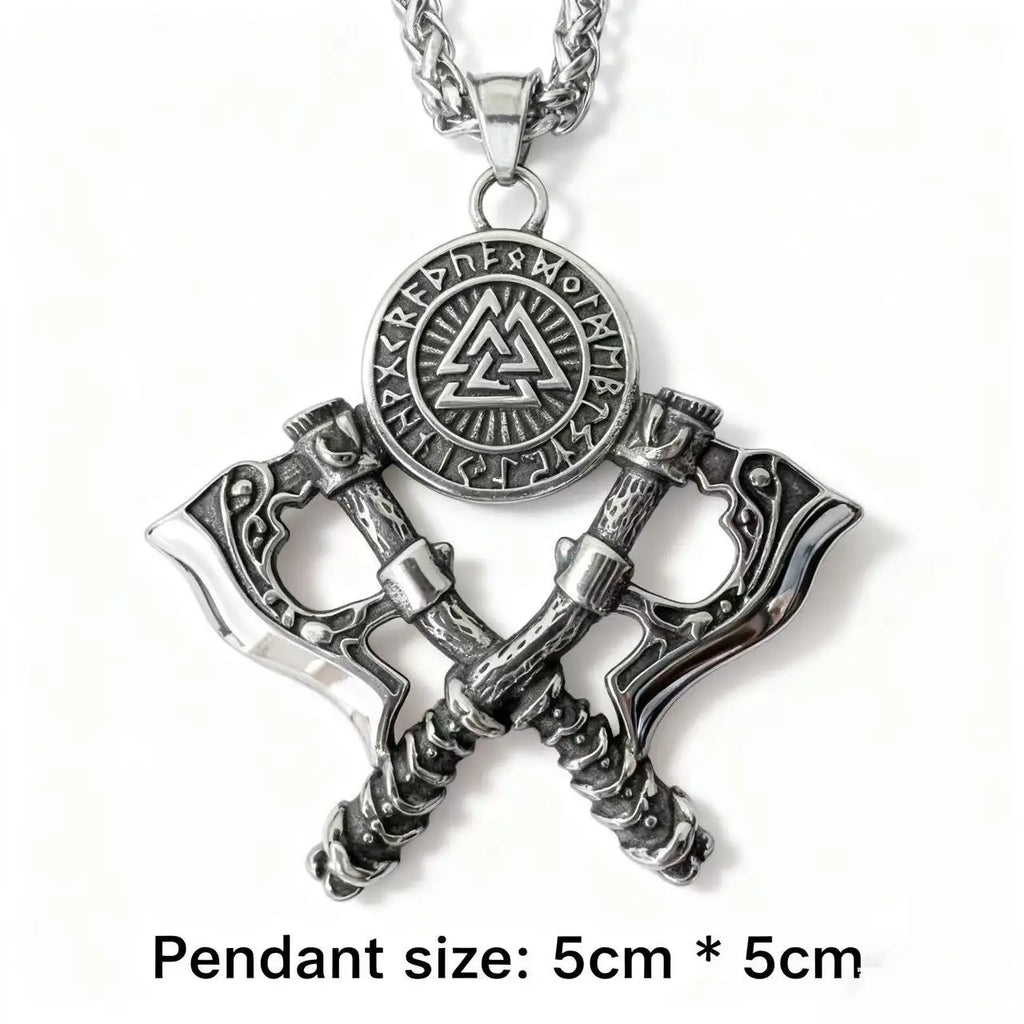 Viking Steel Pendant 316L Spear Punk Style