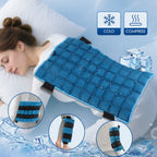 1PC Reusable Hot Cold Gel Pack Large Ice Pack Cooling Mat for Back/Knee/Calf/Shoulder Relaxation for First Aid Sports