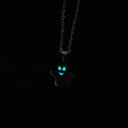 Luminous Heart Pendant Necklace — Stainless Steel