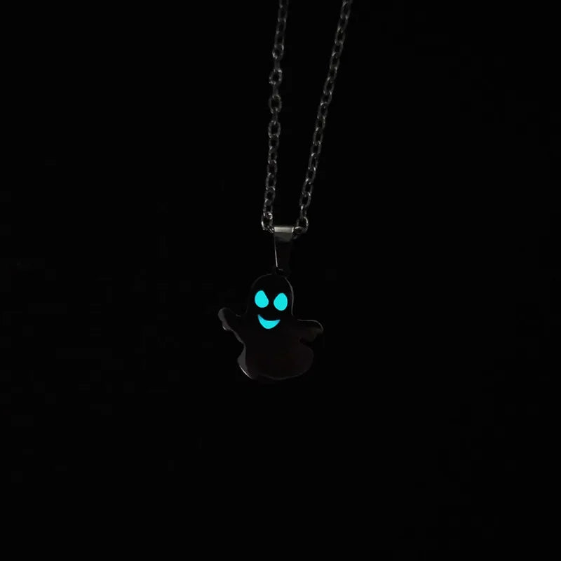 Luminous Heart Pendant Necklace — Stainless Steel