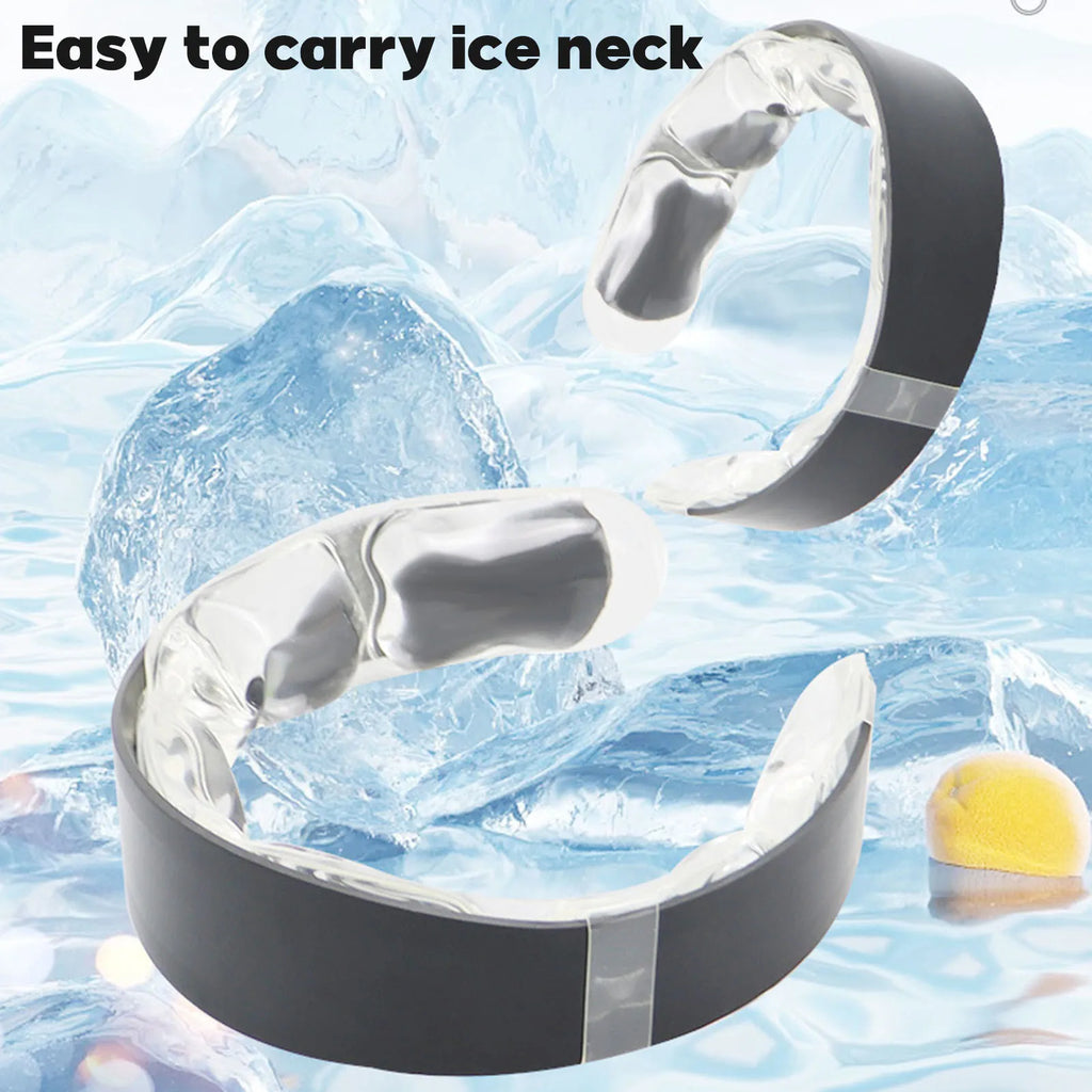 PCM Ice Neck Cooler Wraps Reusable Ice Neck Cooler Wraps for Summer Heat Dissipation