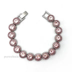 14mm Black Grey Bracelet Hip Hop Men Women Cuban Chain Bling Iced Out Rhinestones Paved Miami Necklace Jewelry