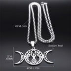 Witchcraft Stainless Steel Pendant Necklace