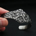 Vintage Norse Viking Bracelet for Men — Stainless Steel