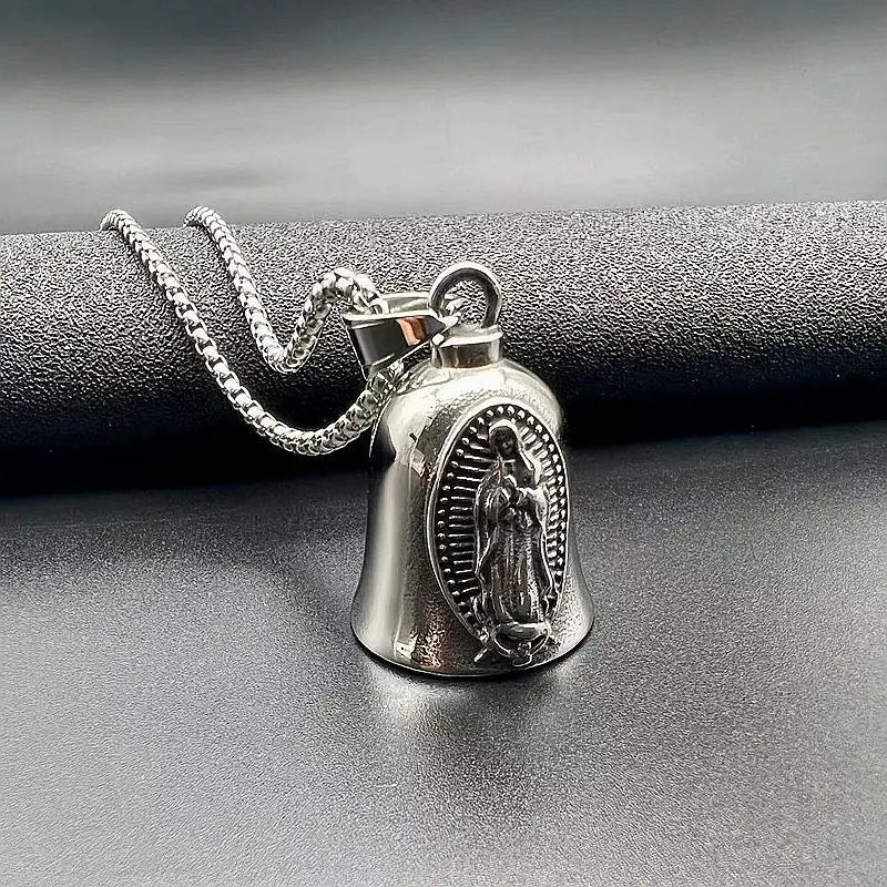 Moto Bell Steel Pendant Retro Punk Motorcycle