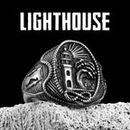 Lighthouse Ocean Ring — Stainless Steel