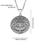 Statement Stainless Steel Pendant Necklace