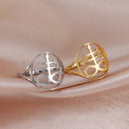 Leviathan Cross Satan Signet Ring — Stainless Steel