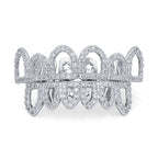 New Grillz Teeth Men Grills Your Teeth Top Bottom Set Brass Dental Grills Molding Bars Unisex Hip-Hop Rapper Costume