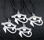 10pcs Cool Ancient Egyptian Eye of Horus/Ankh Cross Charms Pendant necklace Jewelry for Men Women