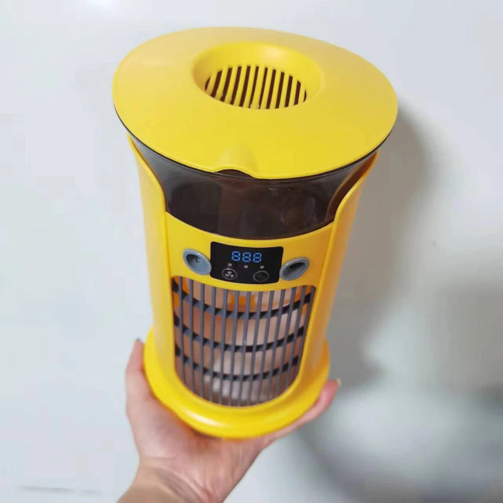 Mute Desktop USB Mini Portable Air Conditioner Fan for Room Home Camping Humidifier Water Mist Cooling Fan Night Lamp