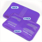 Gel Ice Pack for Injuries Reusable Soft Freezer Ice Bag with Strap Hot Cold Compress Packs for Swelling Bruises Surgery