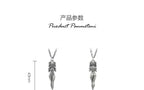 Fashion Anime Sexy Double Ponytail Lolita Pendant Goddess Necklace Men and Women Charm Temptation Cool Jewelry