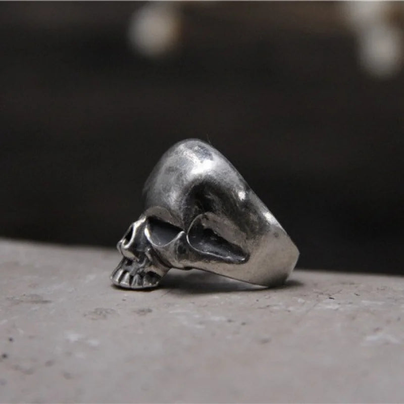 Skull Ring — 925 Silver Thai Retro Punk