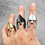 Spartan Helmet Ring — Stainless Steel