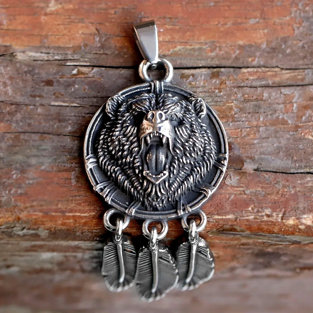 Slavic Viking Stainless Steel Pendant Necklace