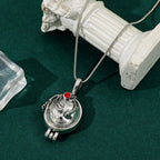 Vintage Personalized Pendant Ltem with Openable Pendant Chain Film Television Jewelry Gift Suitable for Collectibles