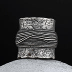 Stainless Steel Viking Simple Ring vintage Hammer retro punk Classic Ring Male finger Love Jewelry for man Gift OSR514