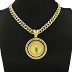 St. Jude Pendant Necklace — Cuban Chain
