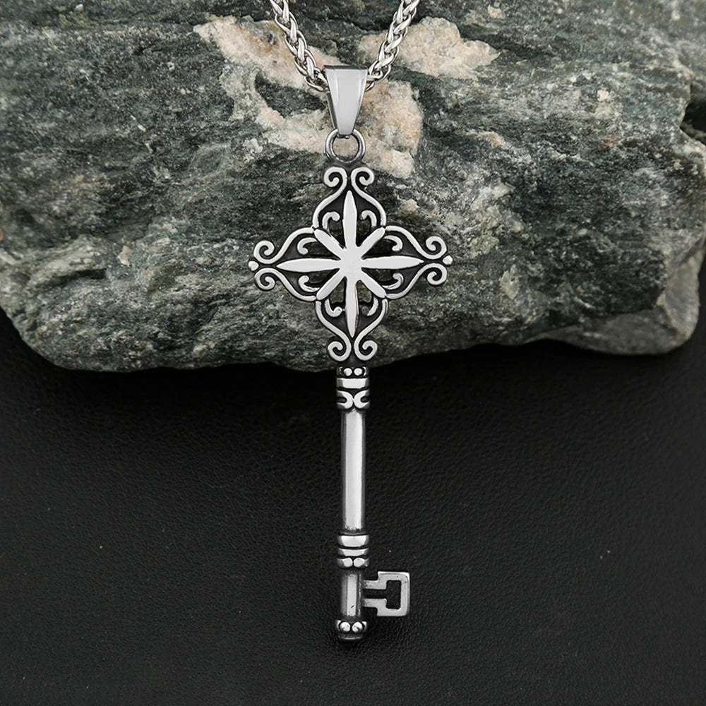 Keys Pendant — Stainless Steel