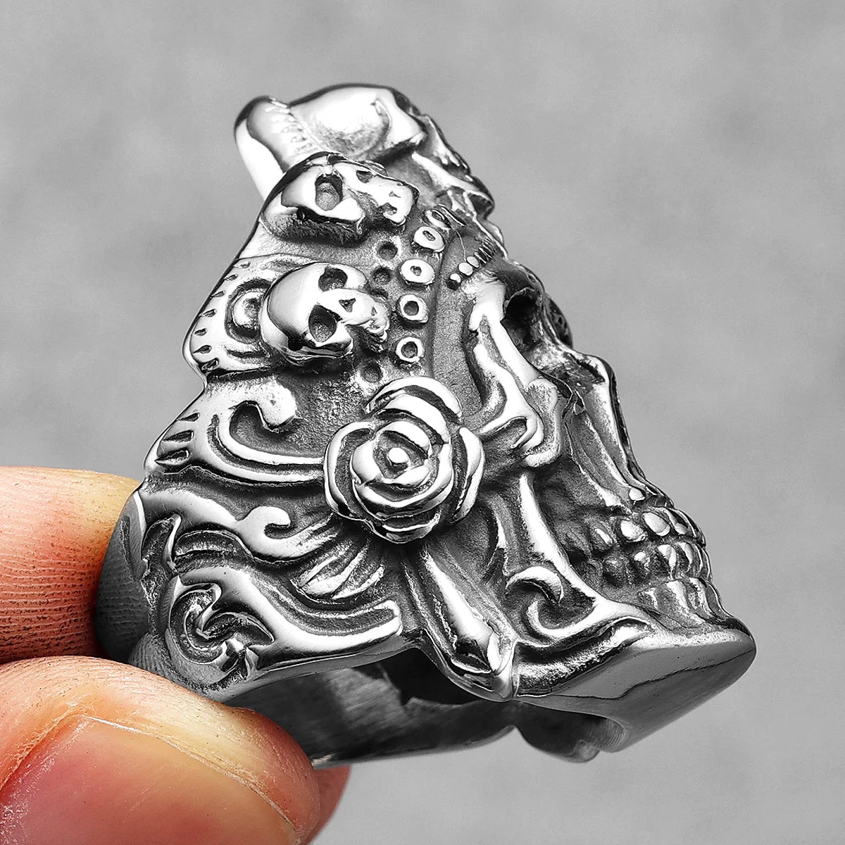Death Skull Ring — Stainless Steel