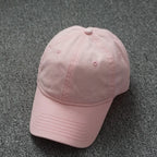Oversized Cotton Baseball Cap — Adjustable Fit