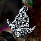 Vintage Nordic Viking Owl Pendant Necklace For Men 316L Stainless Steel Punk Biker Animal Necklaces Fashion Charm