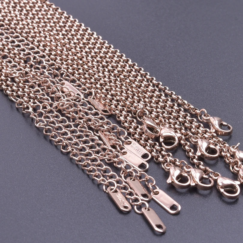 Stainless Steel Chain Necklace — 2.5mm