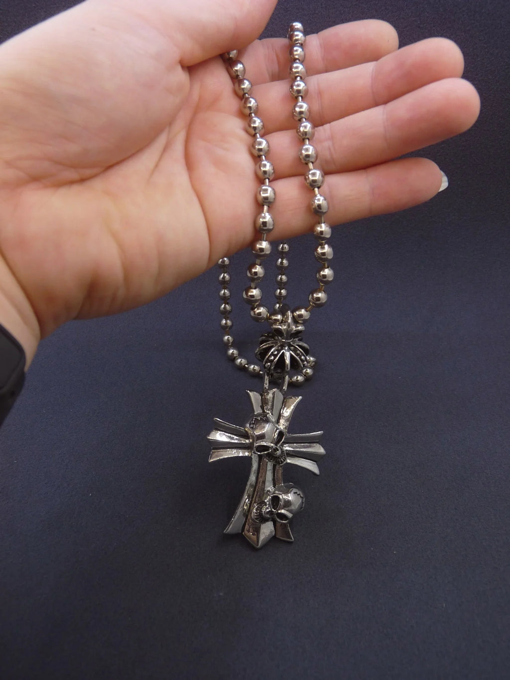 Gothic Crow Skull Jewelry
