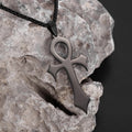 Stainless Steel Gothic Mysterious Ghost Death Band Symbol Pendant Necklace Personalized Punk Jewelry for Men and Women