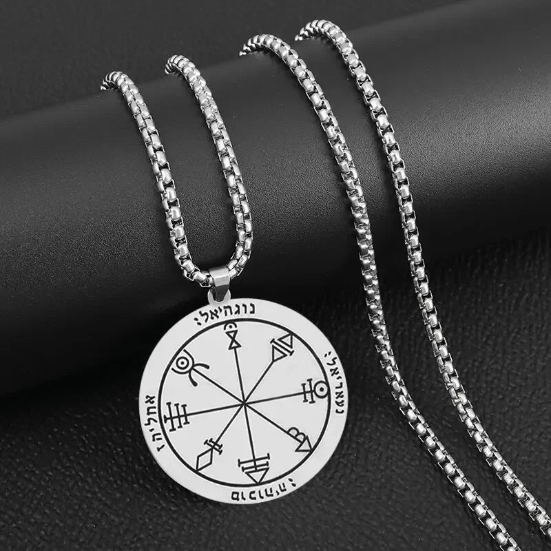 Quality Fashionable Medal Necklace Pendant Pirate Ship Compass Personality Men's Necklace Pendant Hip Hop Jewelry Trend
