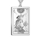 Tarot Major Arcana Amulet Necklace — Stainless Steel