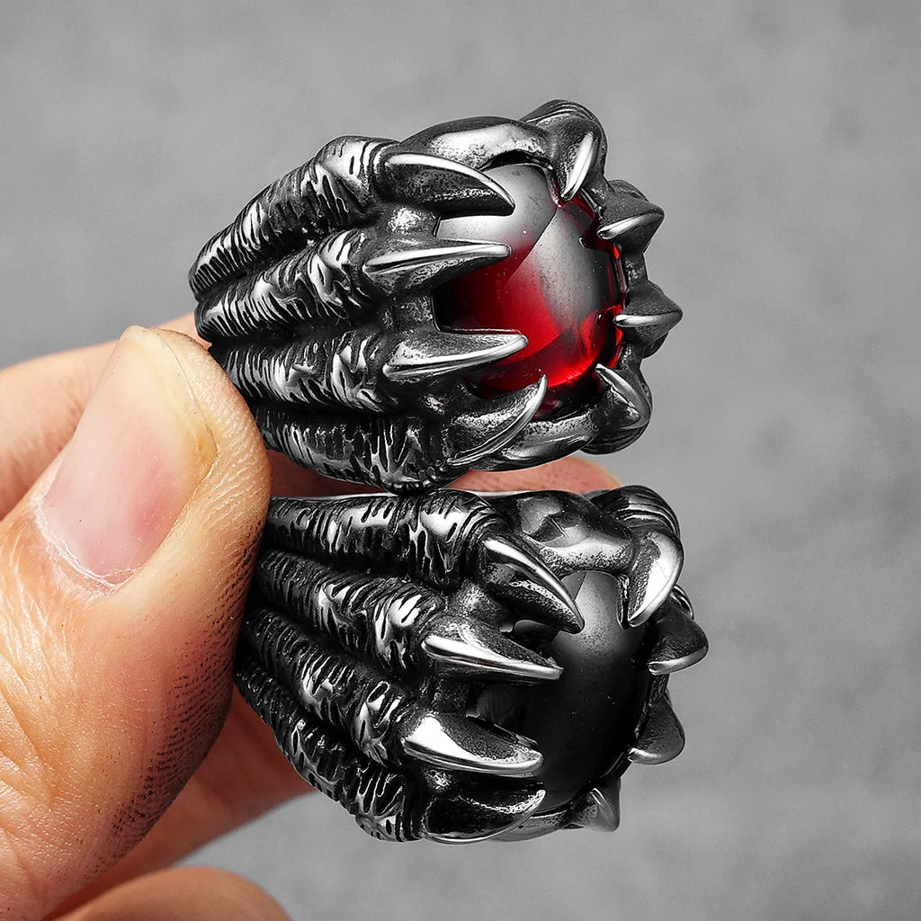 Dragon Claw Ring — Stainless Steel