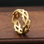 Thorn Vine Ring — Stainless Steel
