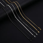 Box Chain Necklace — Stainless Steel 3mm