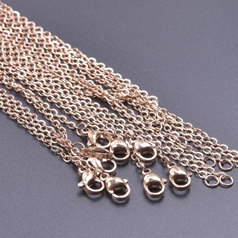 Stainless Steel Chain Necklace — 2.5mm