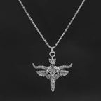 Star Steel Pendant Retro Night Street