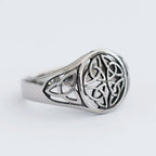 Viking Odin Trinity Celtic Knot Ring — Stainless Steel