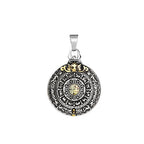 Bagua Pendant Necklace — Stainless Steel