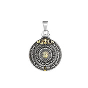 Bagua Pendant Necklace — Stainless Steel