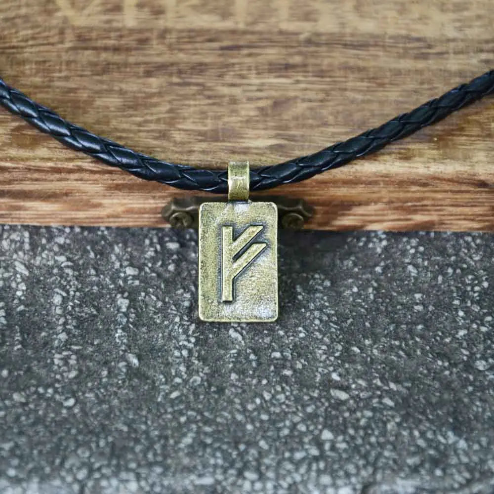 Viking Rune Pendant Necklace