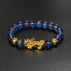 Color-Changing Natural Stone Pi Xiu Beaded Bracelet