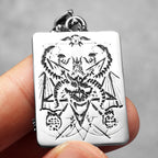 Fallen Angel Devil Pendant — Stainless Steel