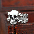 Skull Bones Ring — 925 Silver