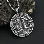 Anubis Steel Pendant Ancient Egyptian Pharaoh