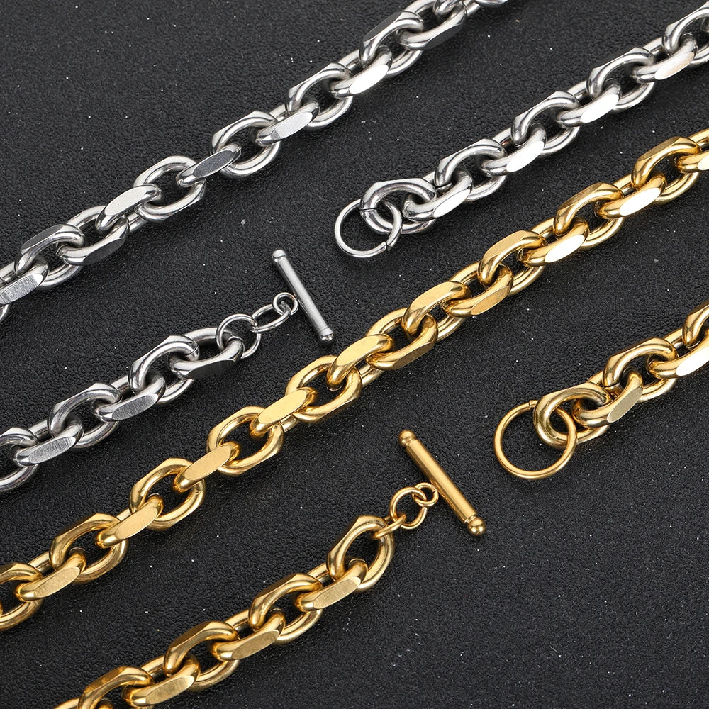 Cuban Chain Stainless Steel 9MM Necklace